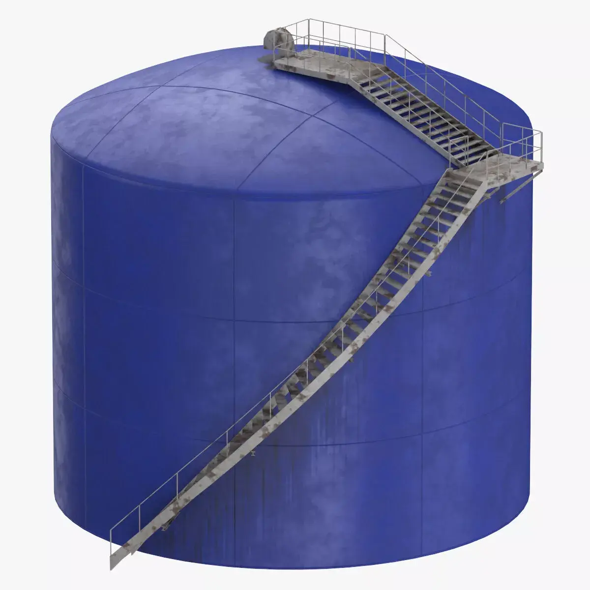 Industrial Site Silo 02 3D model