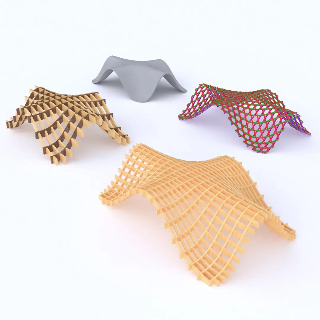 Shell Pavilions Collection 3D model