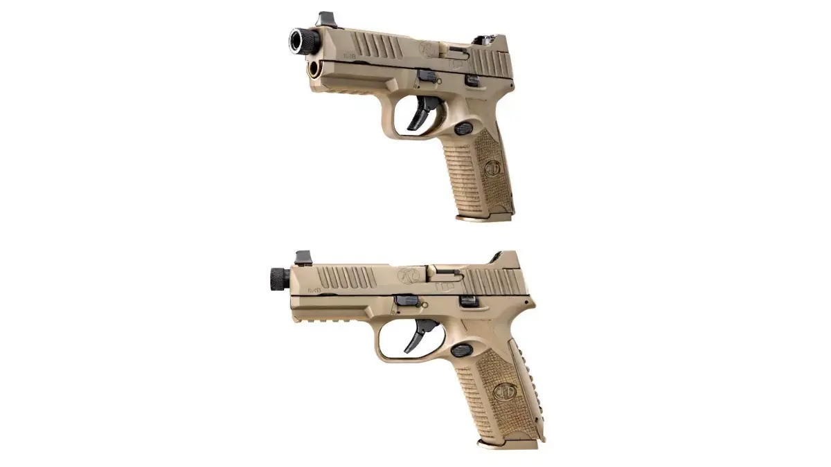 FN 509 Tactical pistol 3D model