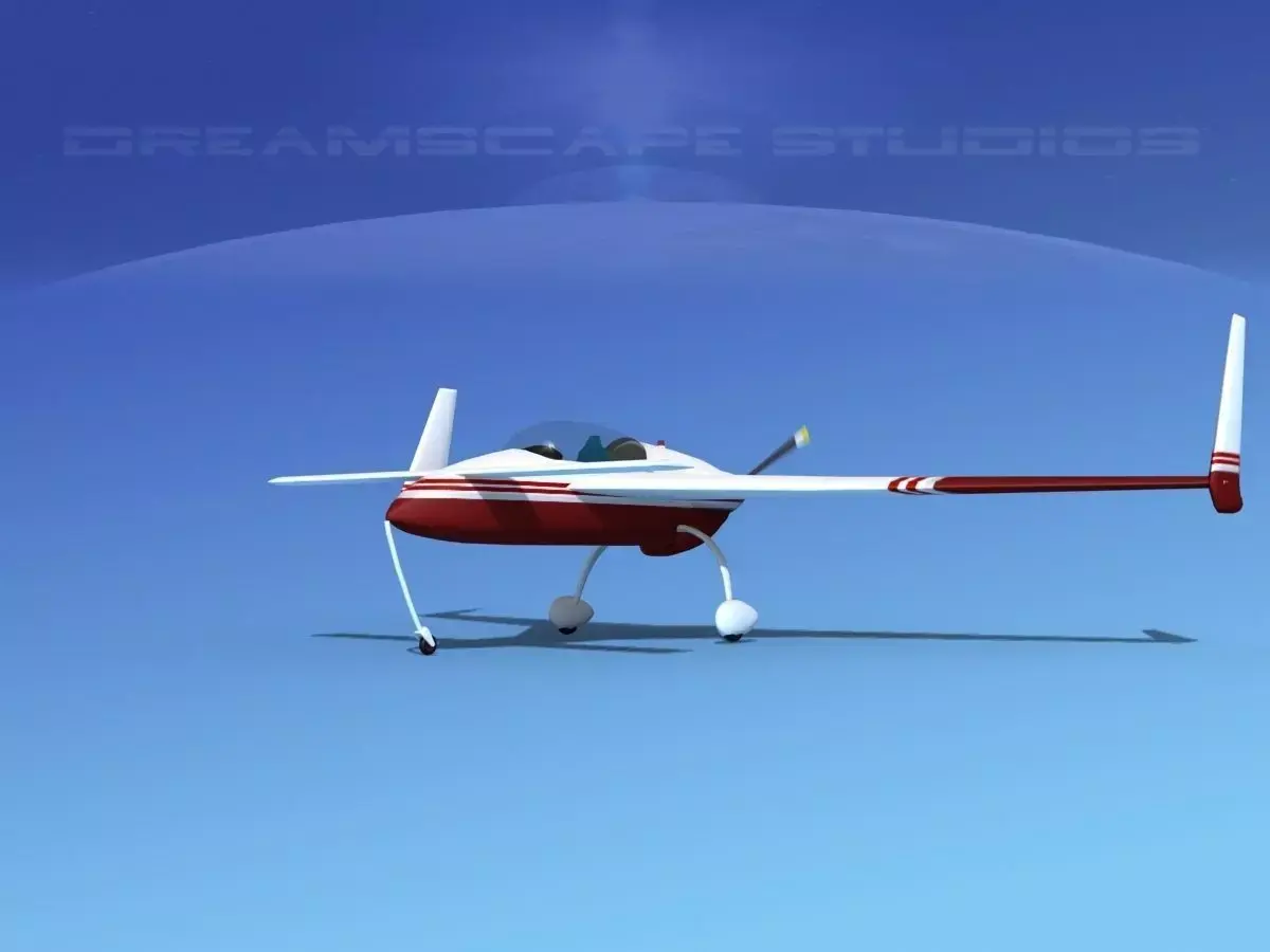 Rutan VariEze V18 3D model