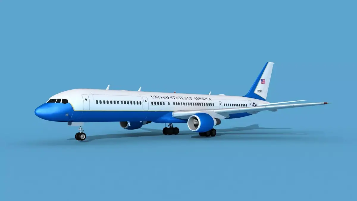 Boeing C-32A Air Force 2 3D model