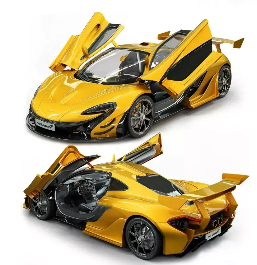 McLaren 3D MAX Models Pack Free 3D model