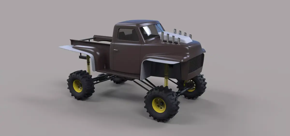Dirt dragster 3D model