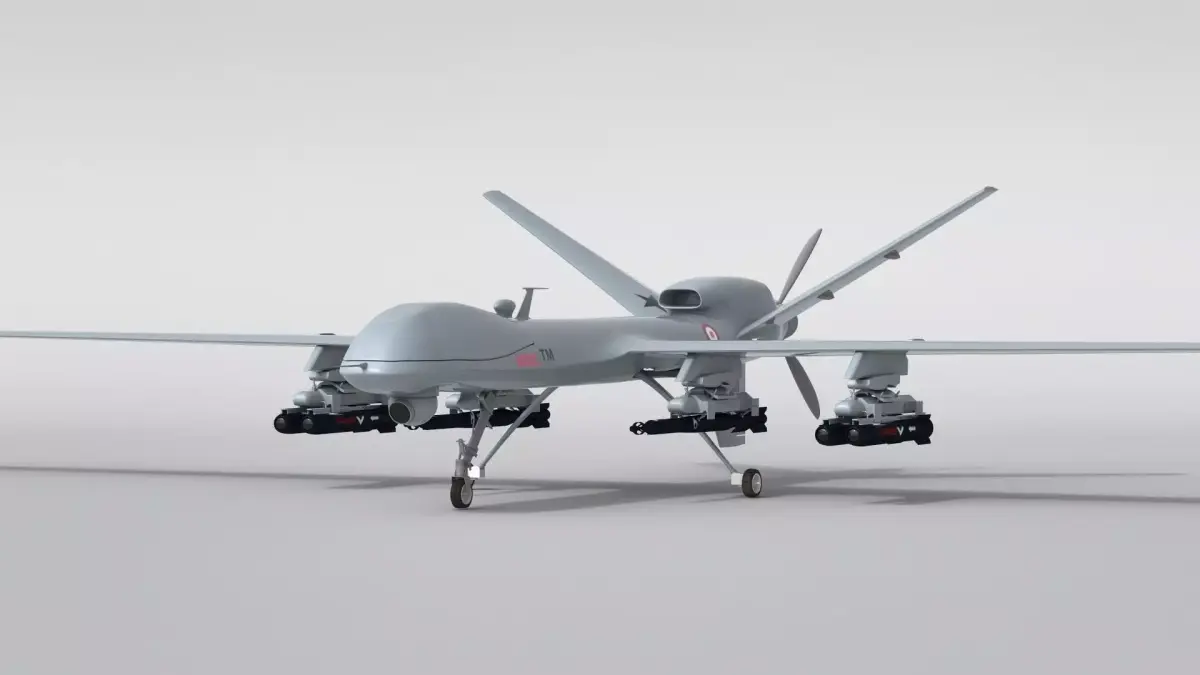 Military Aircraft Drone 3D 3D model