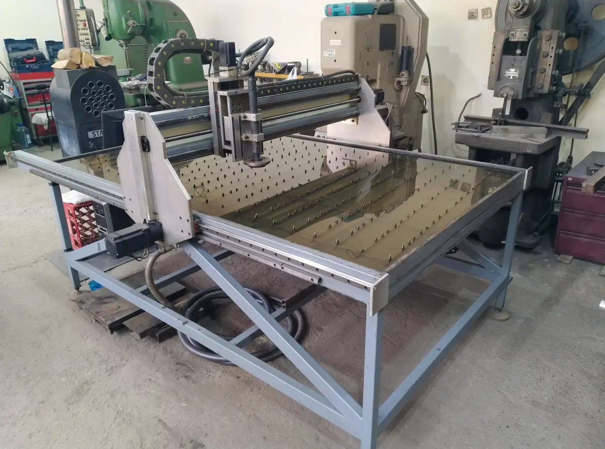 cnc plasma 1250mm x 2000m m work area 3D model
