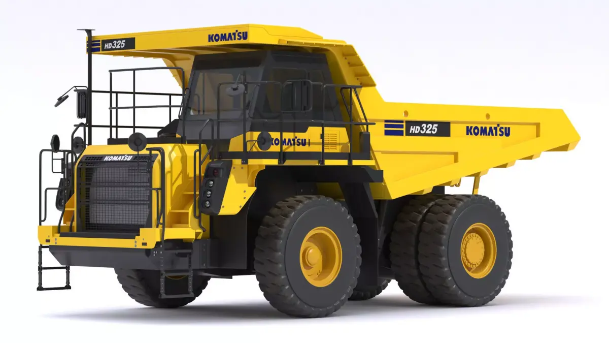 Komatsu HD325-8 Mechanical Truck 3D model