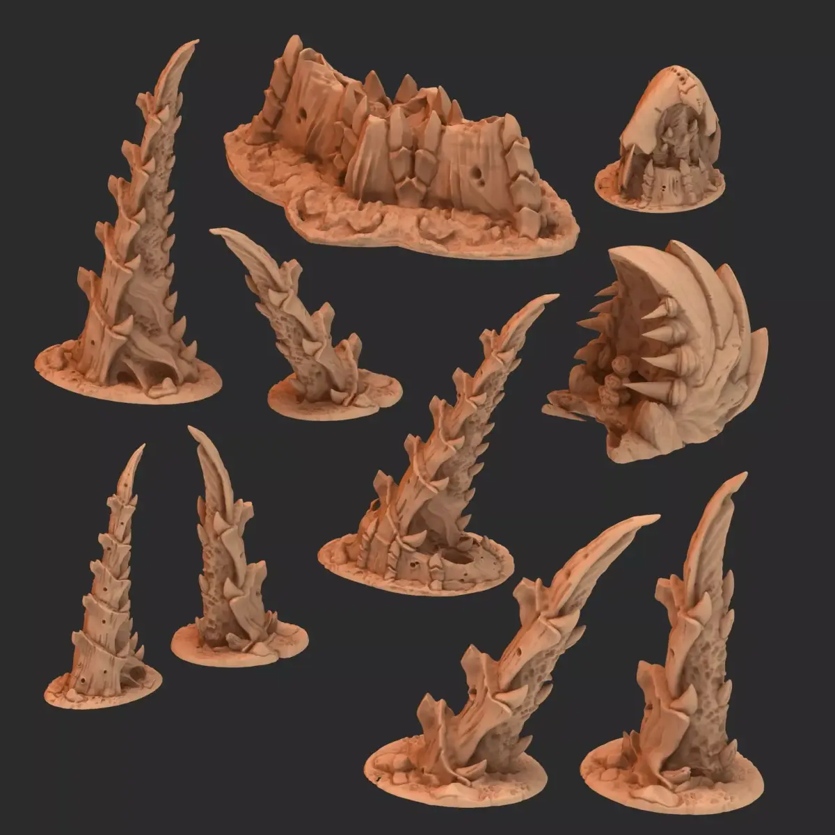 Tyty bug party terrain remix Part 1 Free 3D print model