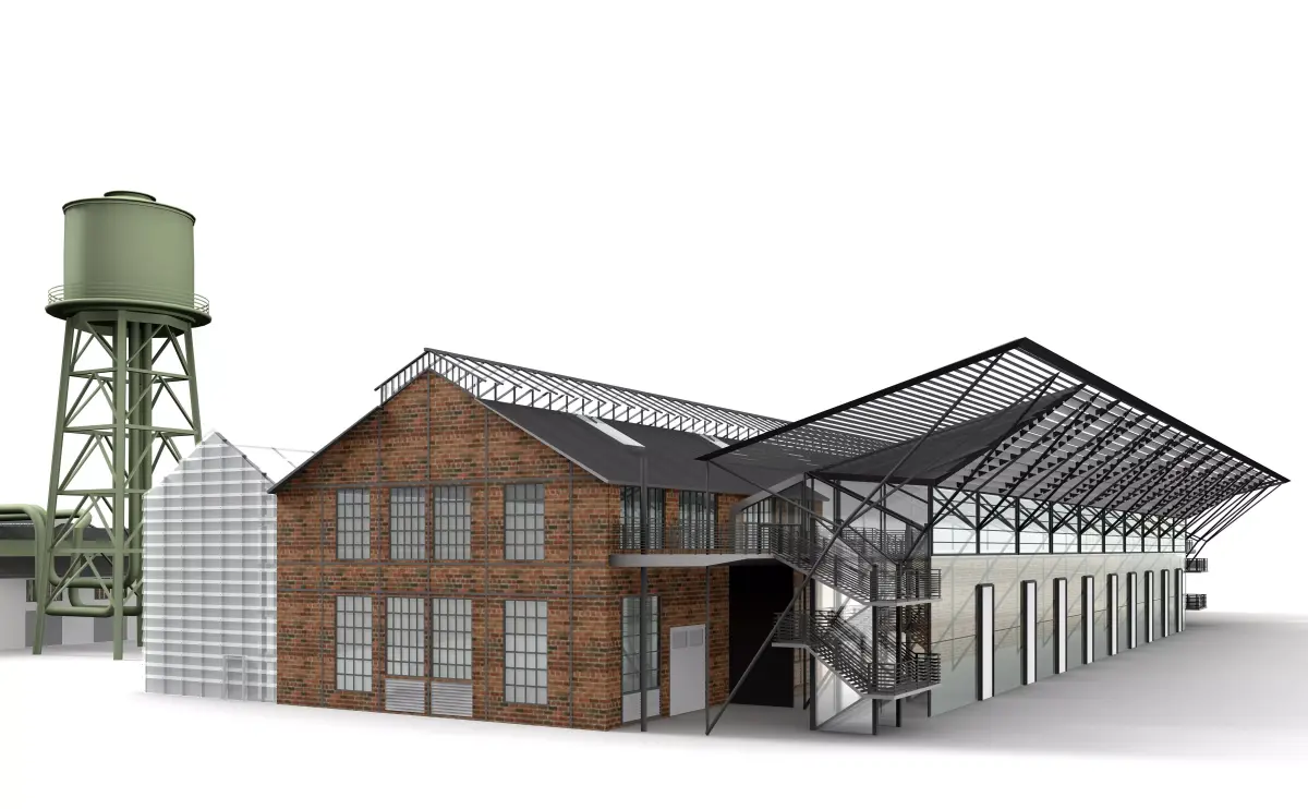 Century Hall 3D model