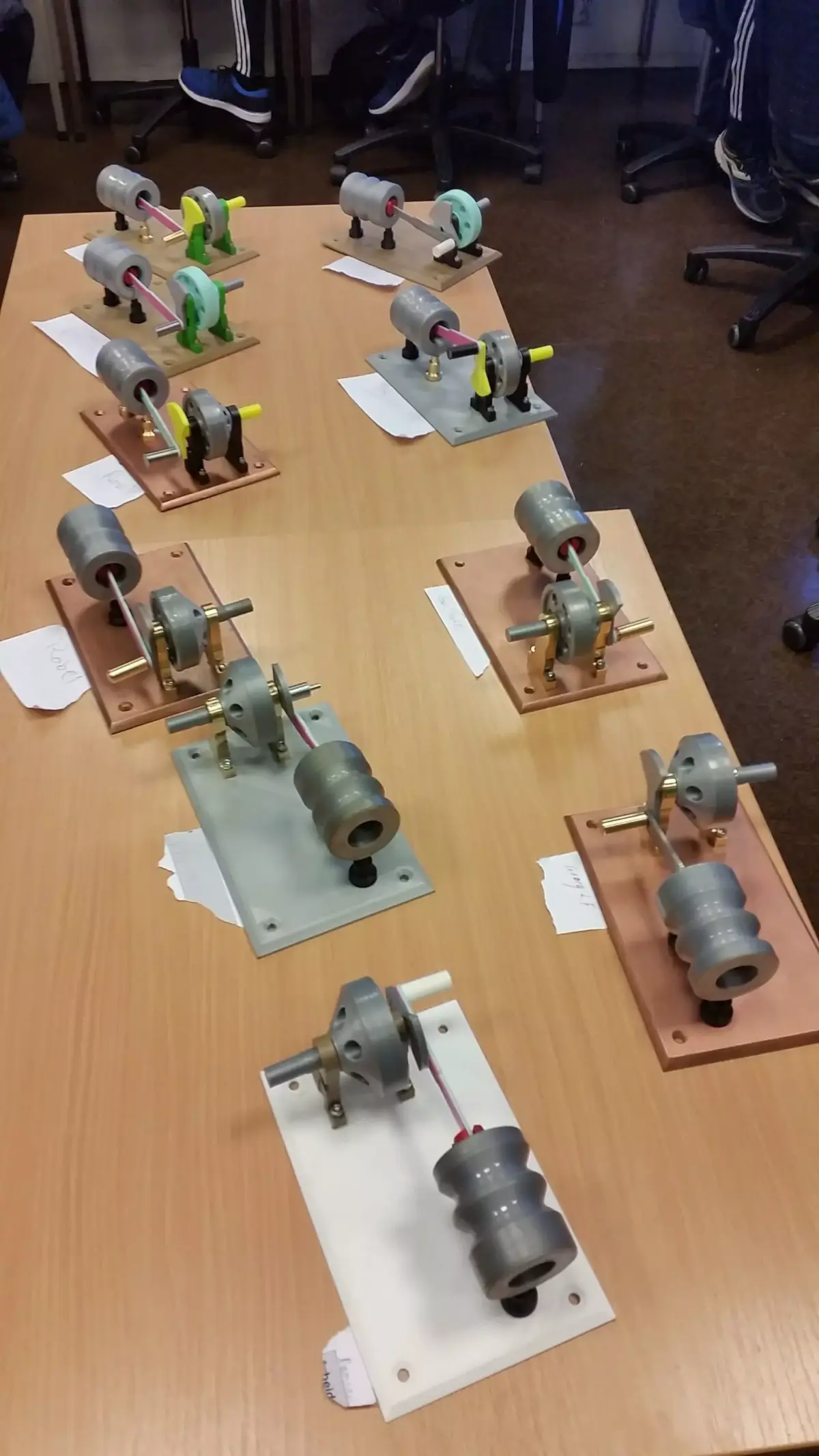 Training model 3D print - assembly and threads 3D print model