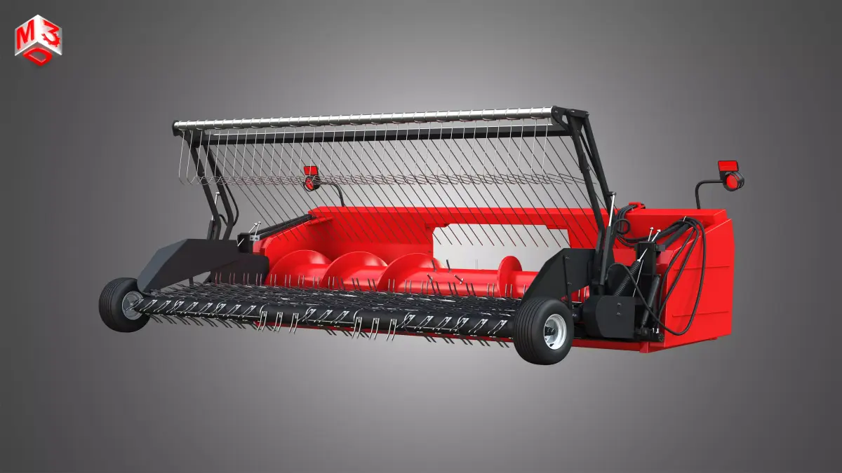 Forage Harvester Head  3D model