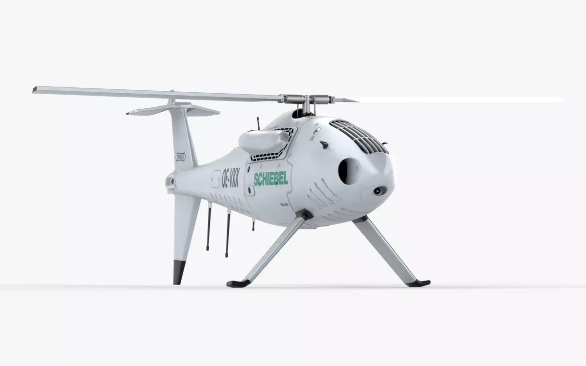 Camcopter S-100 LODs Game Ready Low-poly 3D model