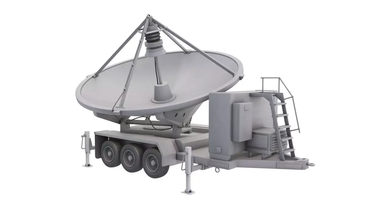 Counter Communications System 3D model purchase