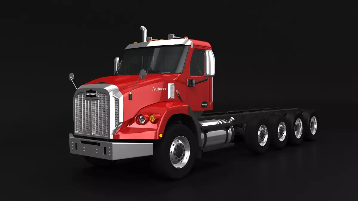 Autocar DC-64D Severe Truck 3D model