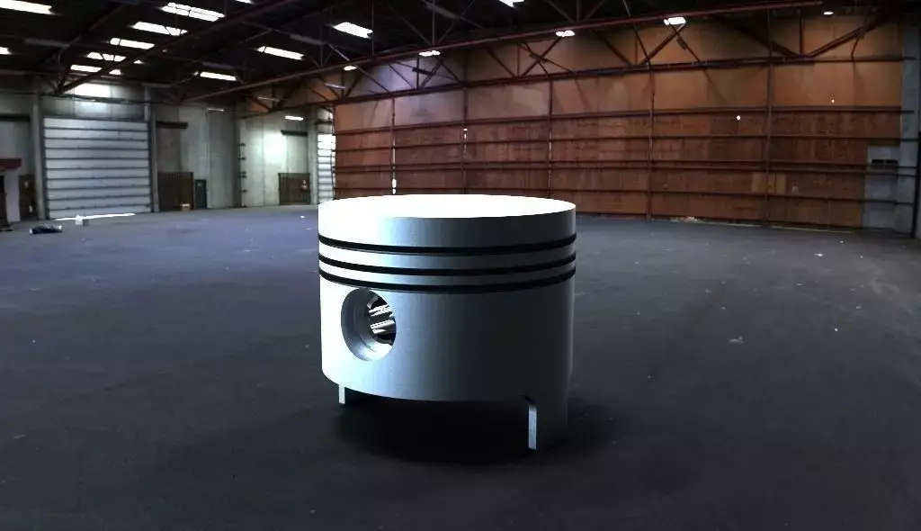 Engine Piston Free 3D model