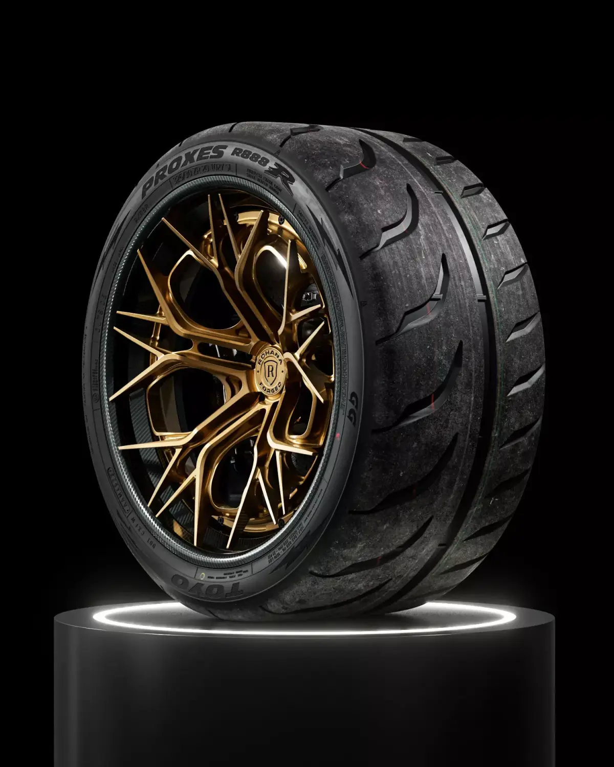 Toyo Proxes R888R 325 30 ZR20 102Y 100AAA 3D model