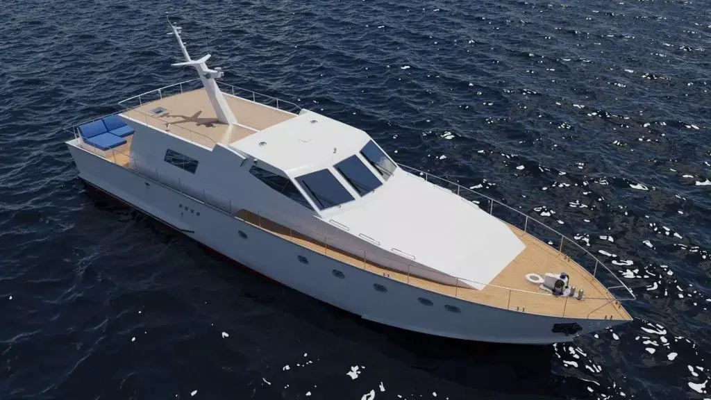 motoryacht 3D model