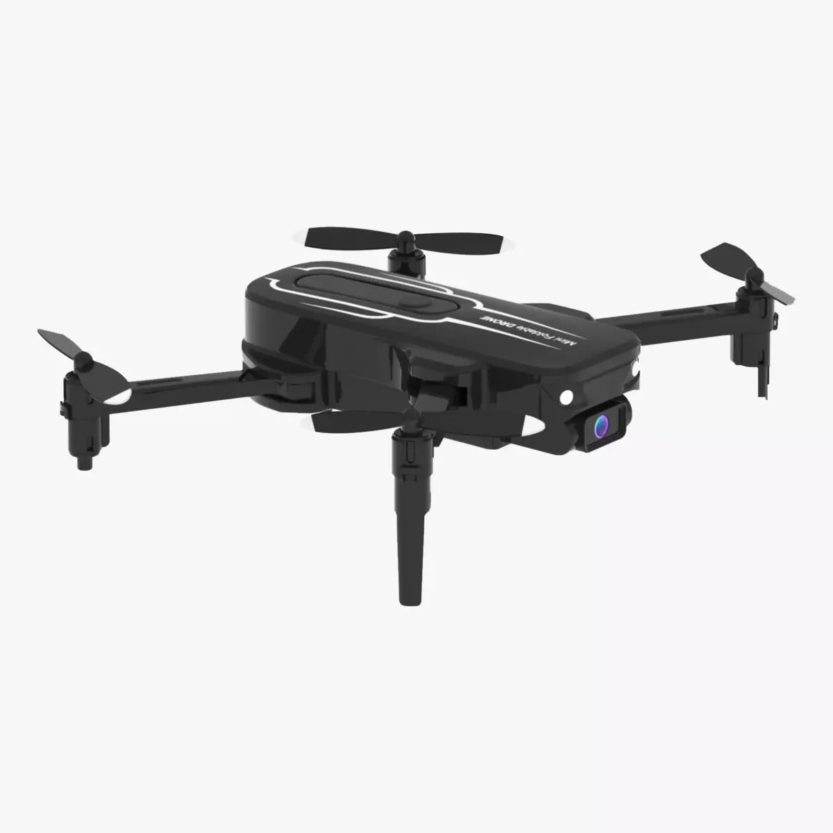 Drone with Camera for Adults Kids Low-poly 3D model