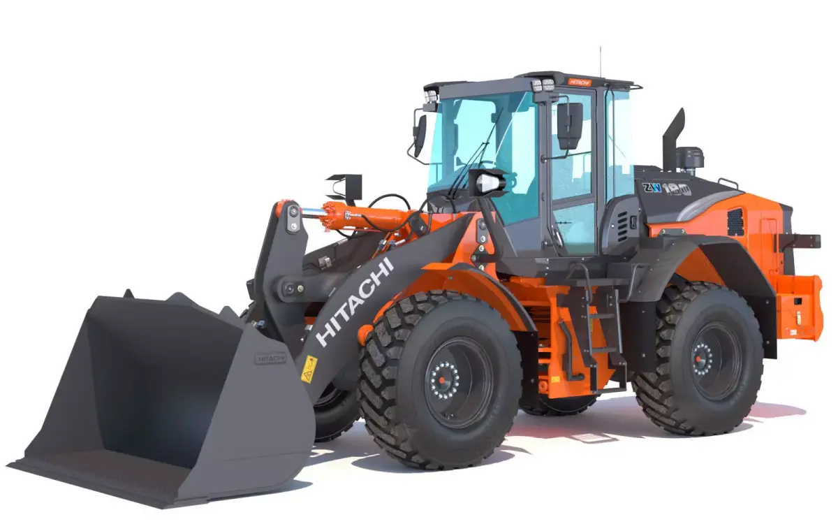 Wheel loader Hitachi ZW180-7 3D model