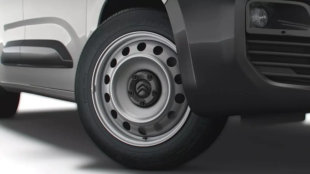 Citroen Berlingo Enterprise 2020 wheel 3D model