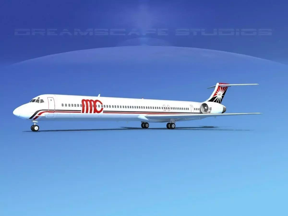 McDonnell Douglas MD-90 AMC 3D model