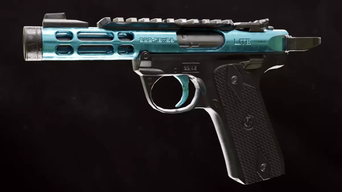 Ruger Mark IV Low-poly 3D model Low-poly 3D model