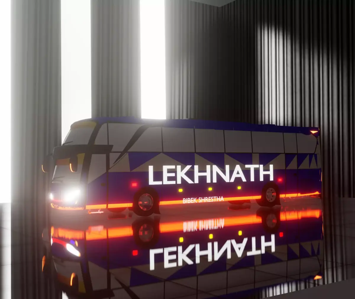 LEKHNTH Bus Modle Free 3D model