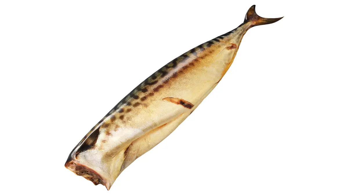 Smoked mackerel Low-poly 3D model