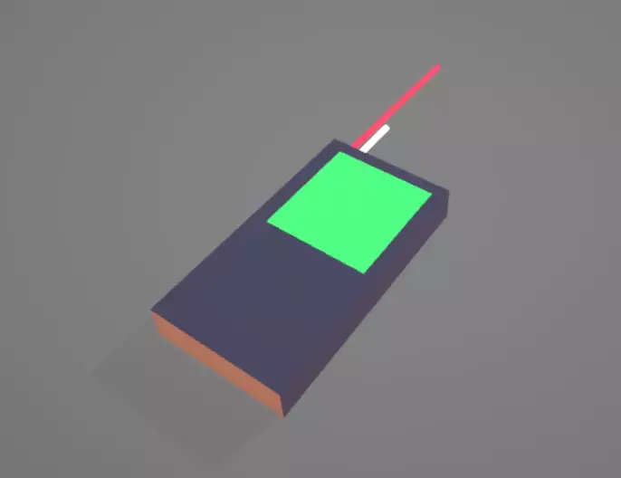 Controller cell phone Free 3D model