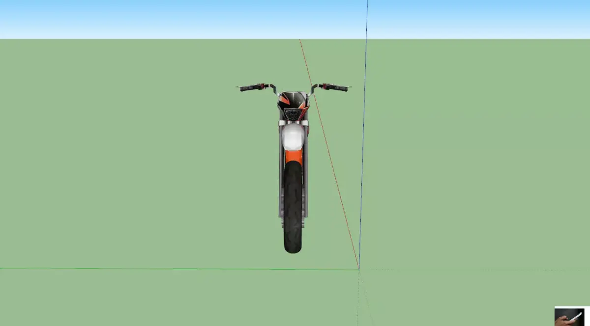 KTM Freeride 250R Low-poly 3D model
