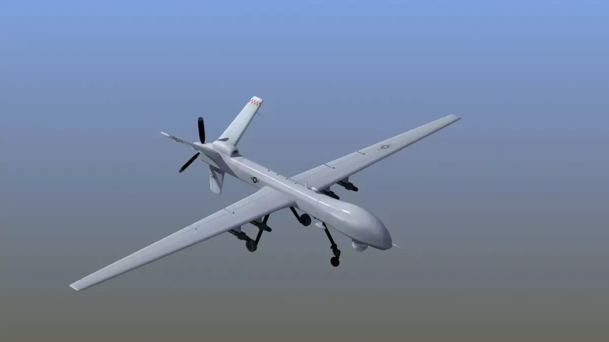 MQ-9 Reaper UAV 3D model