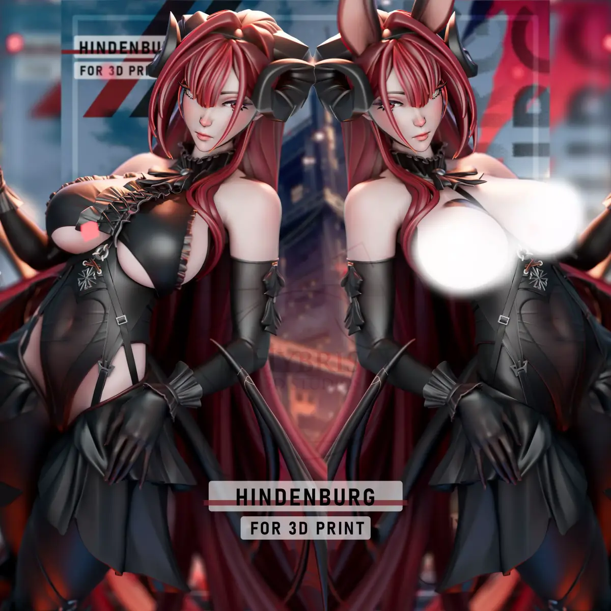 Hindenburg from Azur Lane Commercial Package 3D print model