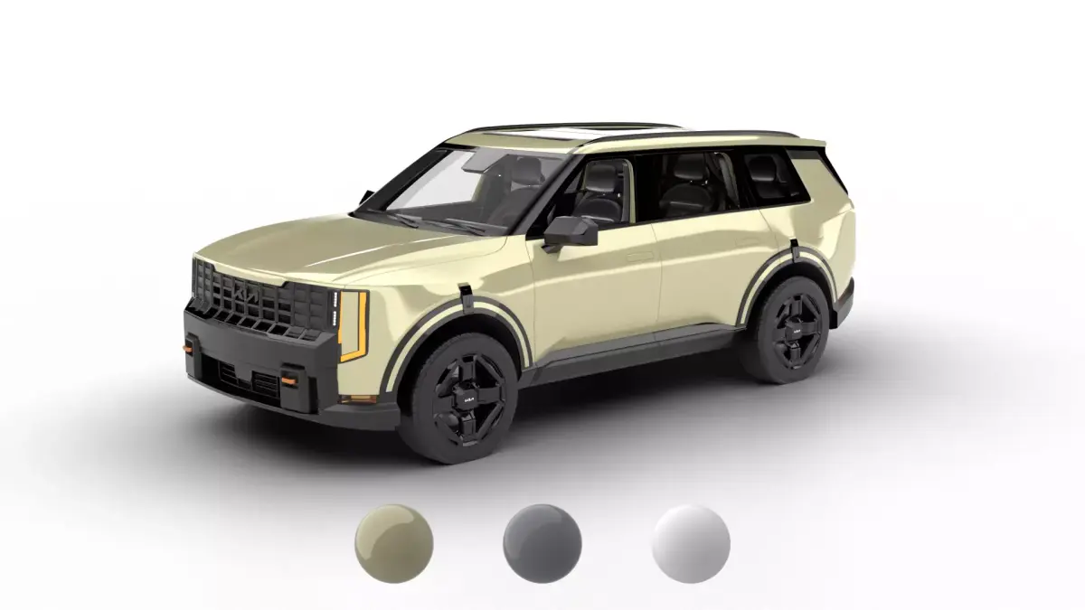 Kia Telluride X-Pro SX 2027 3d model 3D model