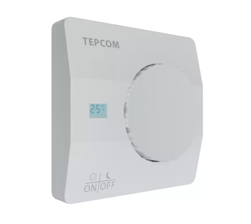Thermostat tepcom on wall Free low-poly 3D model