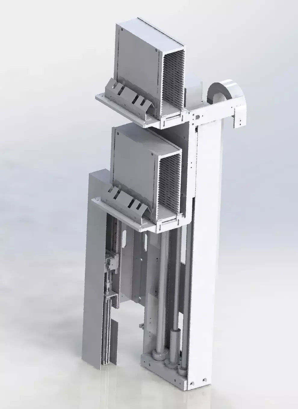 Cylinder drive mechanism 3D model