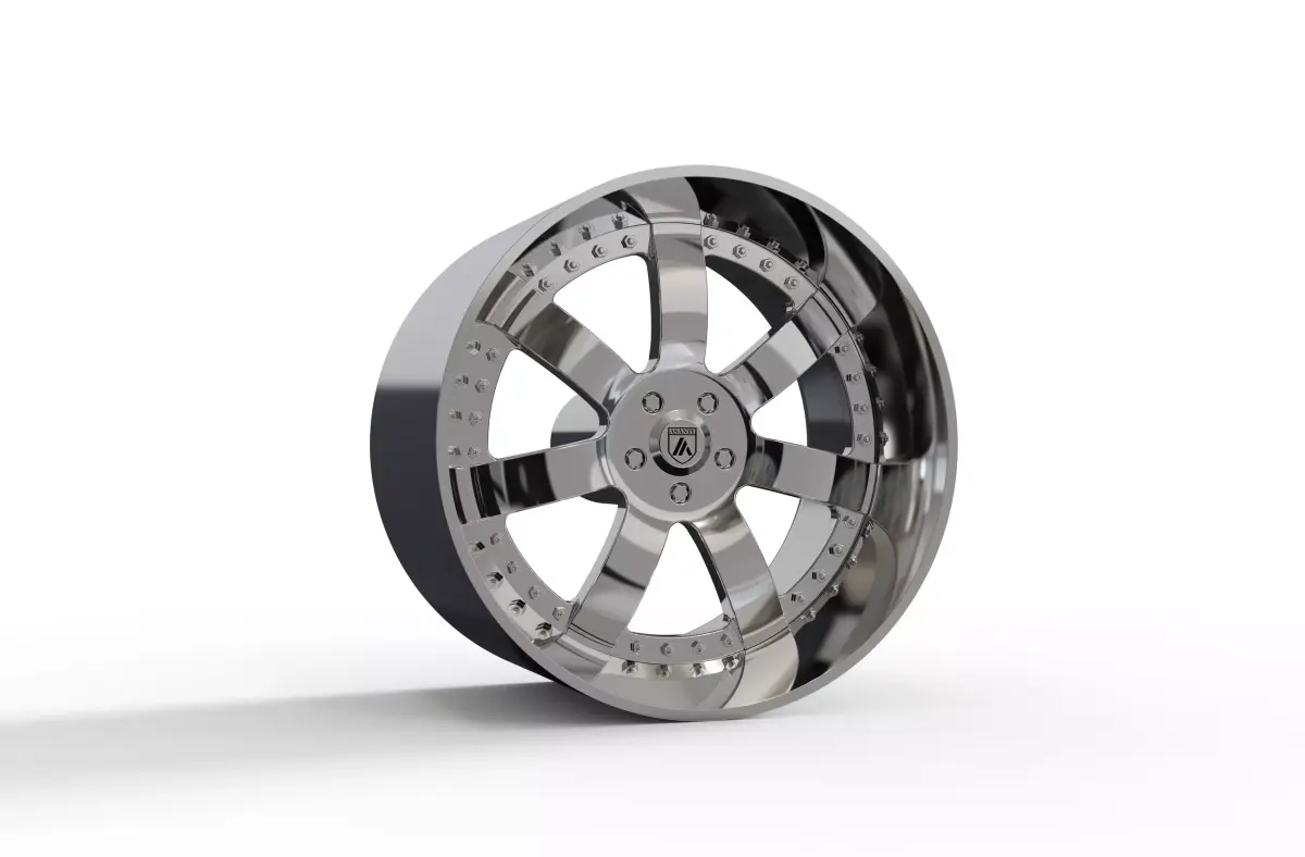 ASANTI AF121 WHEEL 3D MODEL 3D model