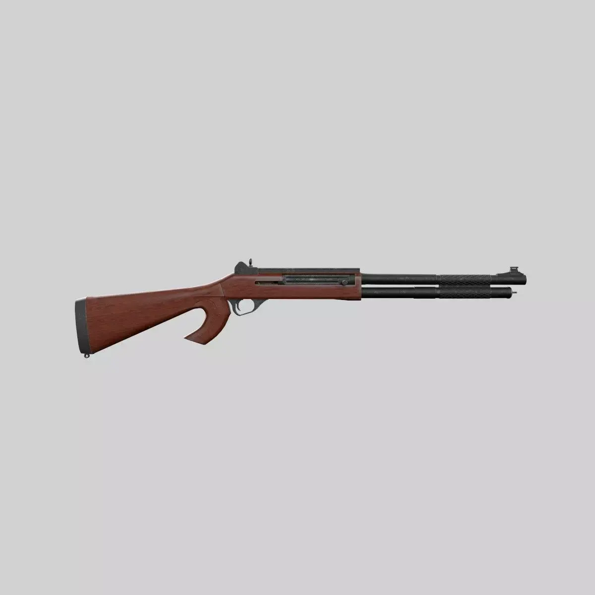 beneli shotgun Low-poly 3D model