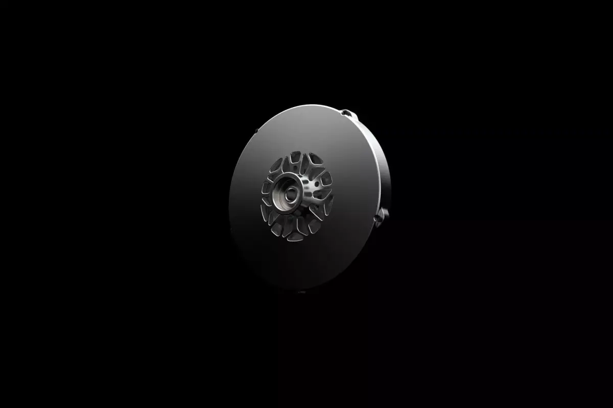Axial Flux Coreless Motor 3D model