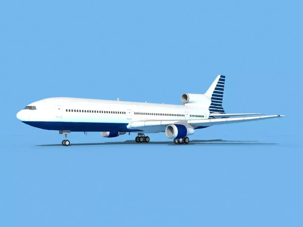 Lockheed L-1011 TriStar Corporate 2 3D model