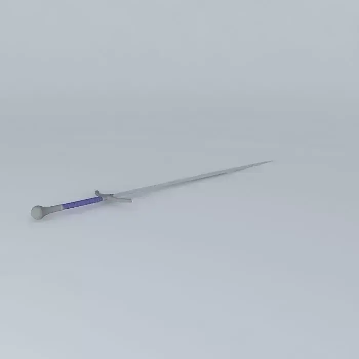 Gandalfs Sword Glamdring Free 3D model
