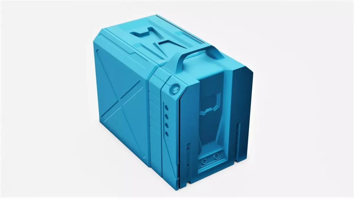 SCI-Fi Futuristic Computer Free 3D model
