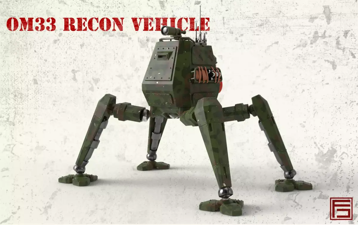 OM33 RECON VEHICLE 3D print model