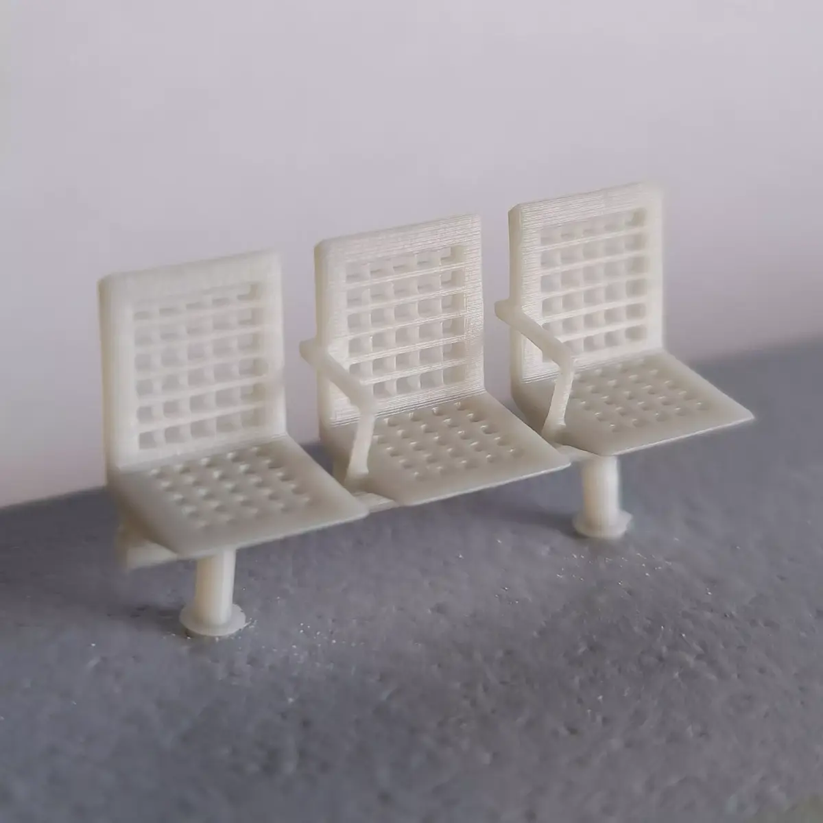 H0 Platform benches Style 2 3D print model purchase