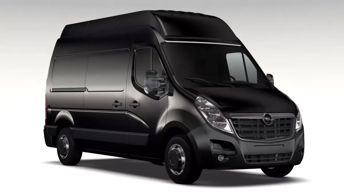 Opel Movano L2H3 Van 2016 3D model