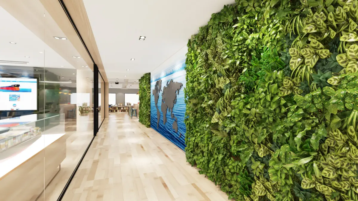 Green Wall 2 3D model