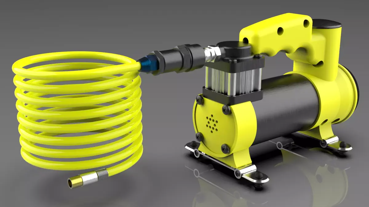 Mini Compressor 3D model
