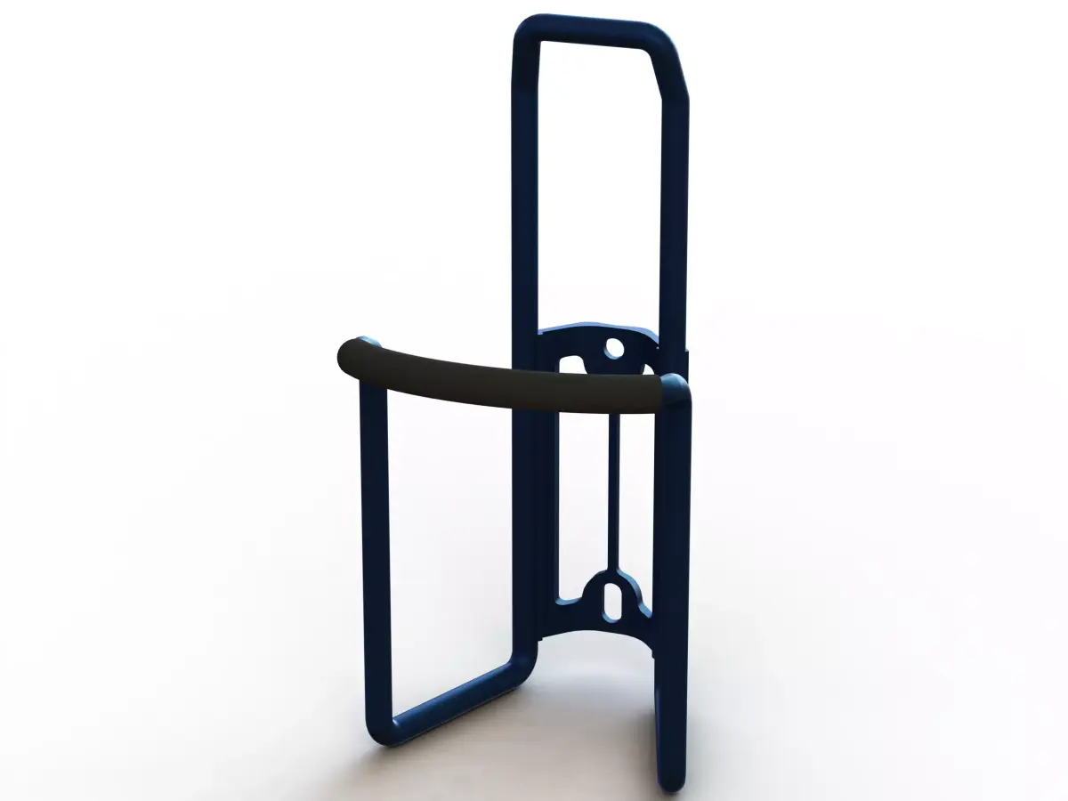 Aluminium Bicycle Water Bottle Cage 3D model