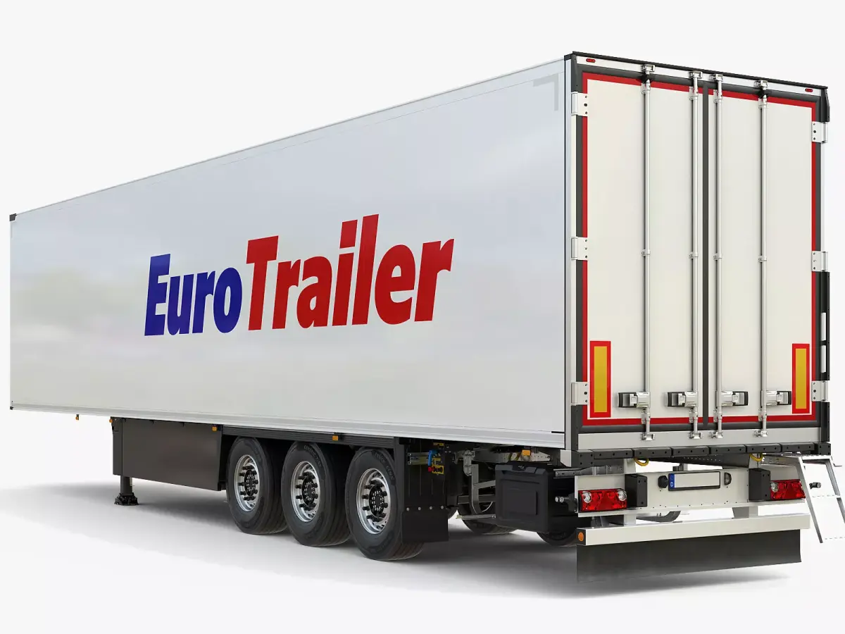 Semitrailer Refrigerator 3D model