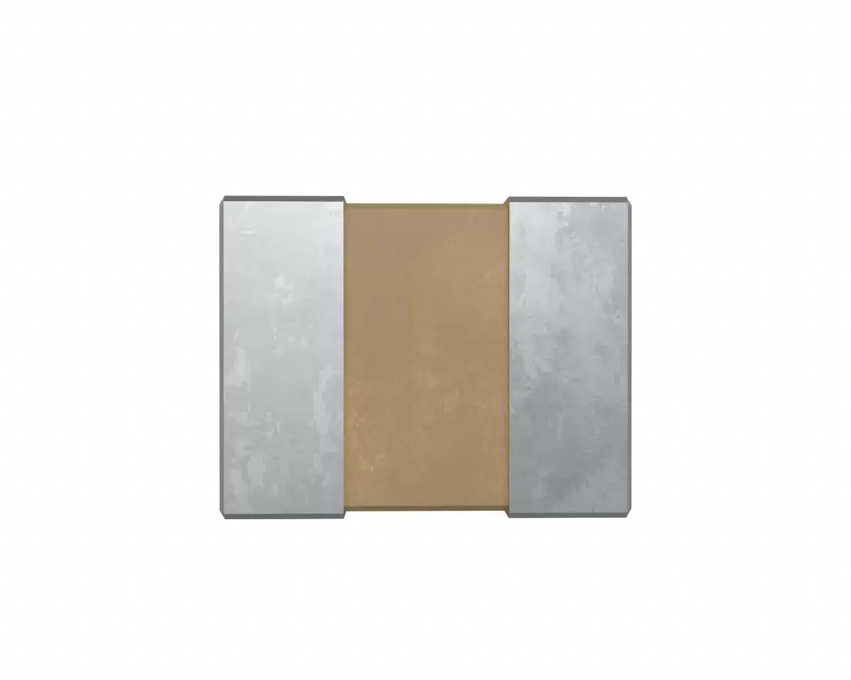 Ceramic SMD Capacitor 1210 Low-poly 3D model