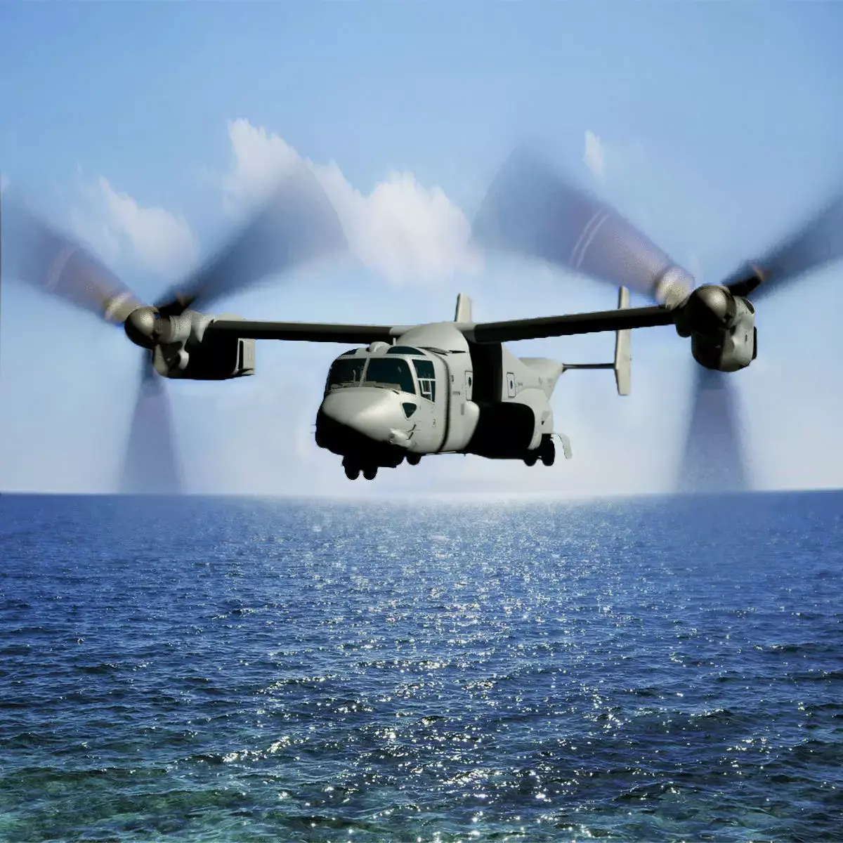 Helicopter MV22 3D model