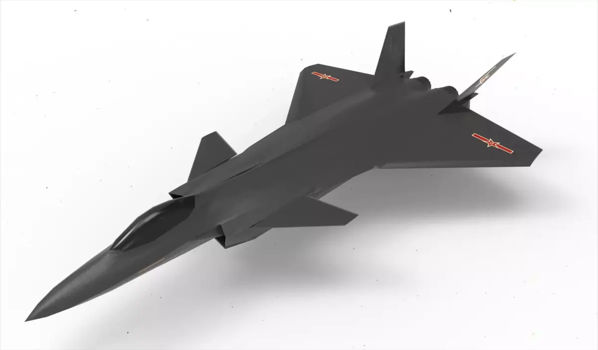 Chengdu J-20 3D model purchase
